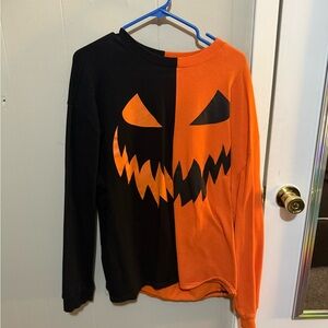 Split Jack O Lantern Sweatshirt